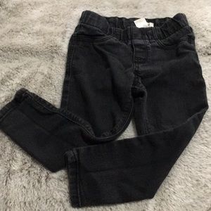 Skinny stretchy black jeans